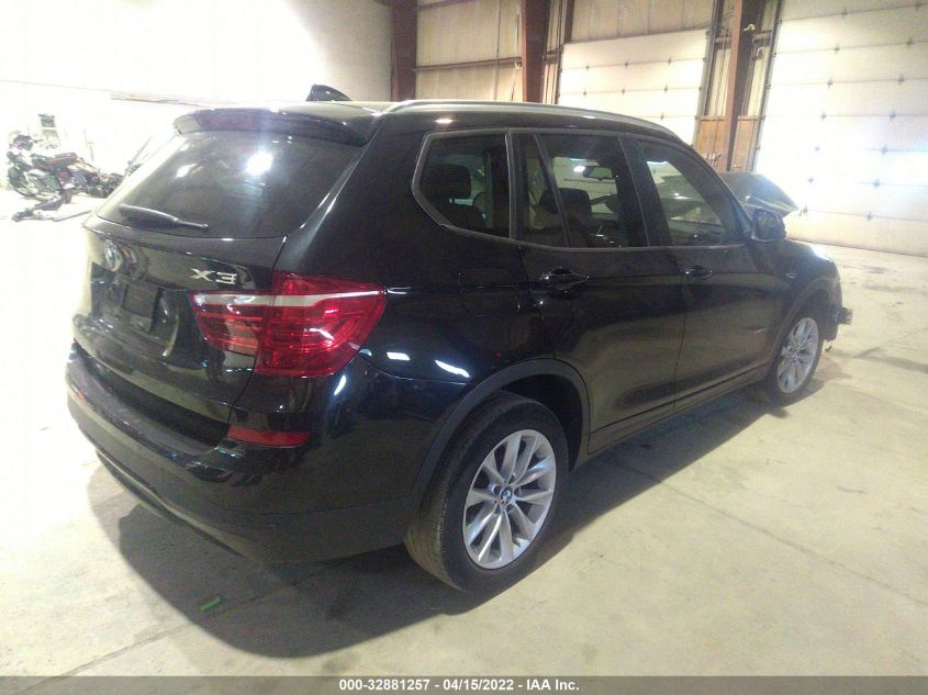2015 BMW X3 XDRIVE28I 5UXWX9C52F0D51410