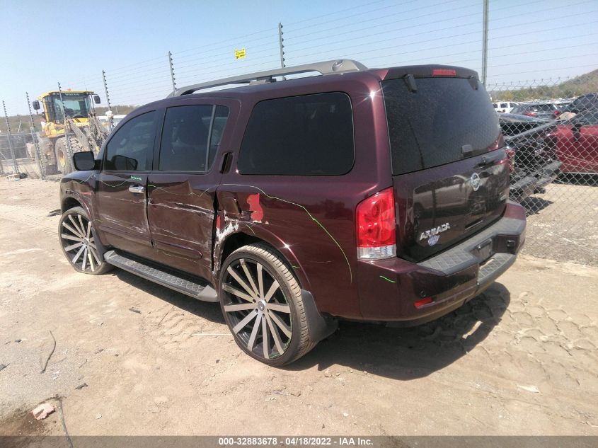 2013 NISSAN ARMADA SV 5N1BA0ND9DN600019