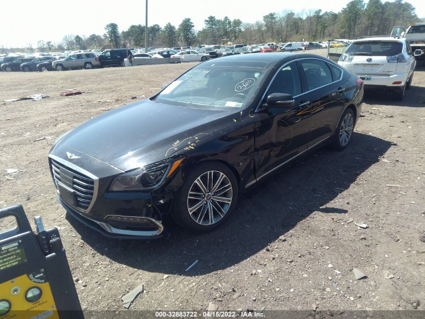 2019 GENESIS G80 3.8L KMTFN4JE3KU310217