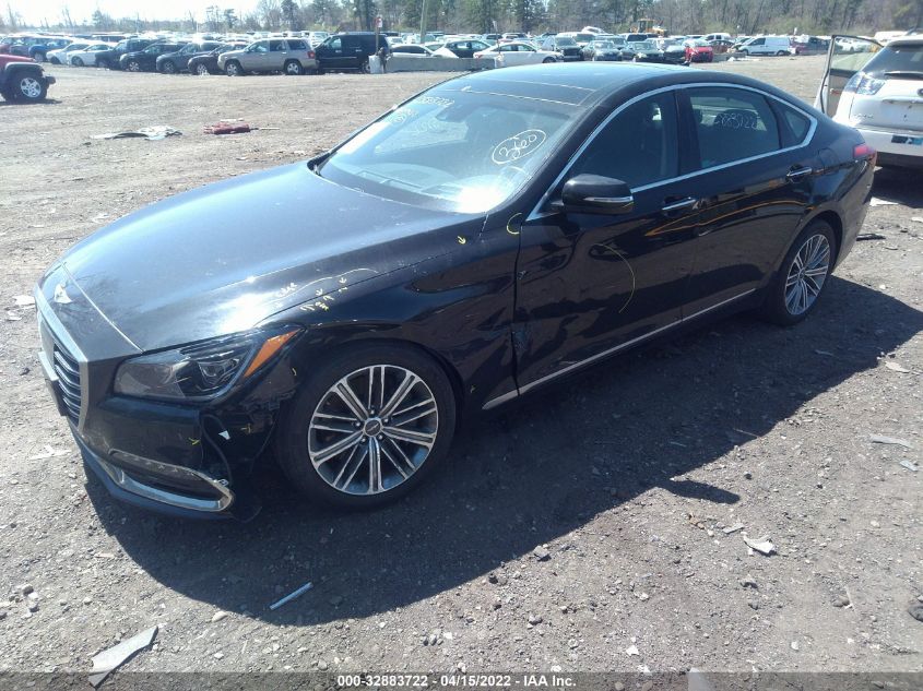 2019 GENESIS G80 3.8L KMTFN4JE3KU310217
