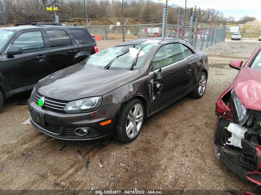 2014 VOLKSWAGEN EOS EXECUTIVE WVWFW8AH3EV004176