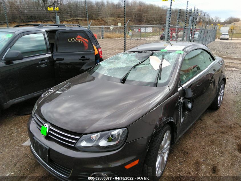 2014 VOLKSWAGEN EOS EXECUTIVE WVWFW8AH3EV004176