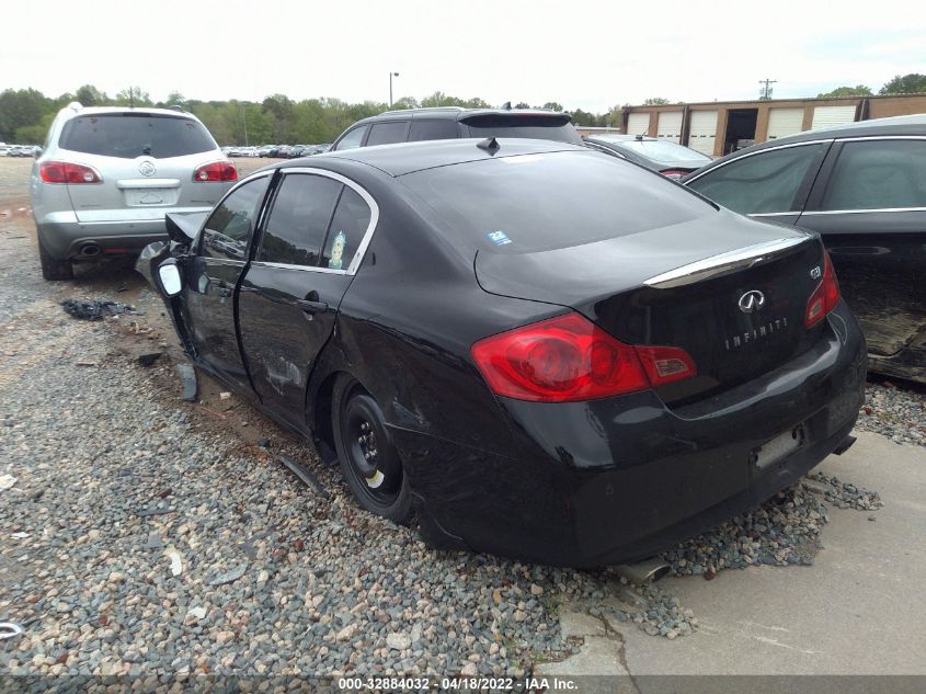 2013 INFINITI G37 SEDAN JOURNEY JN1CV6AP5DM721266