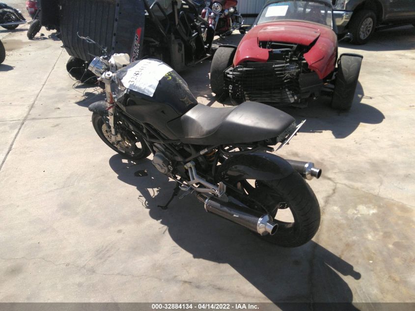 2001 DUCATI M750 ZDM1RC3L91B012398
