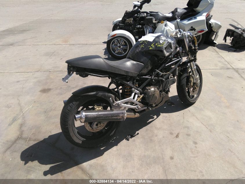 2001 DUCATI M750 ZDM1RC3L91B012398