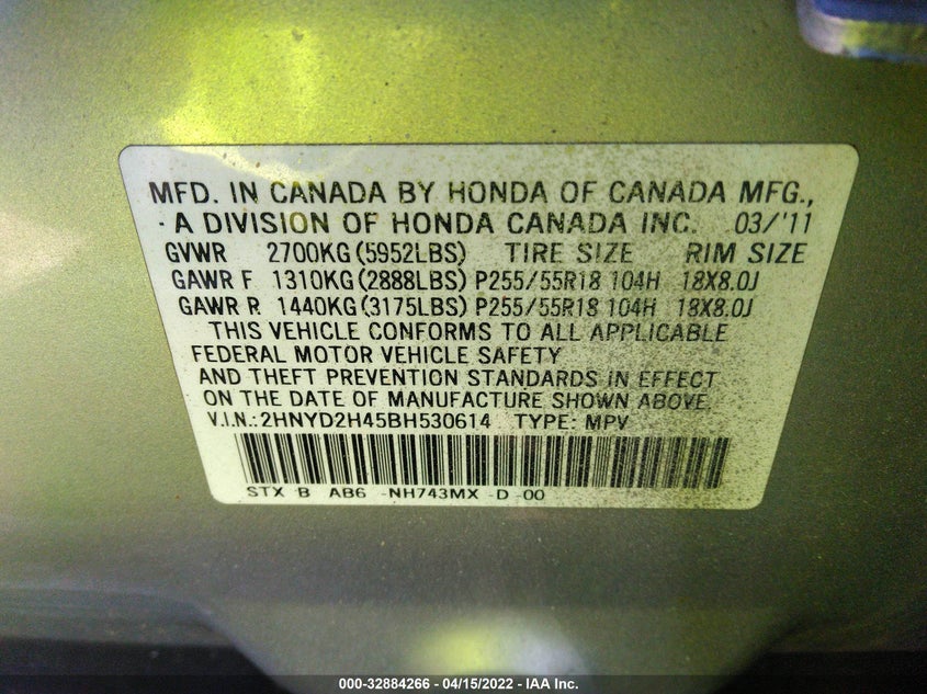 Acura Mdx 2011