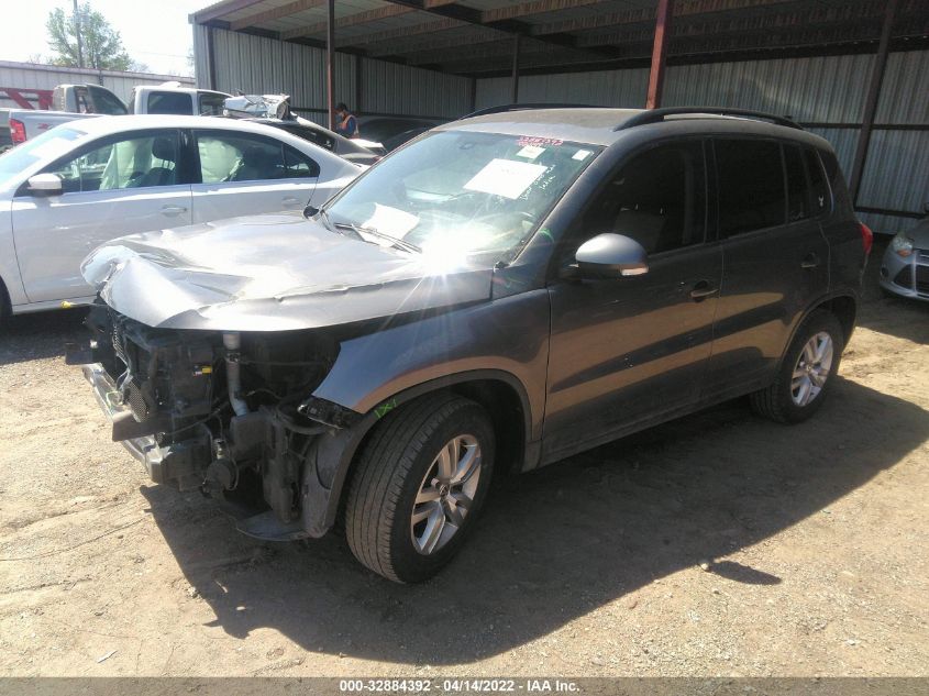 2016 VOLKSWAGEN TIGUAN S WVGAV7AX1GW563460