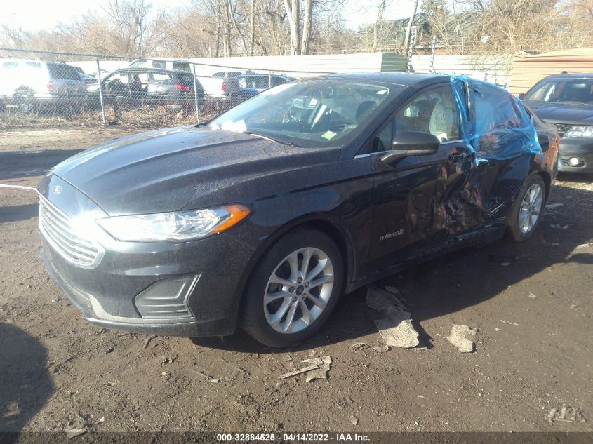 2019 FORD FUSION HYBRID SE 3FA6P0LU8KR167073