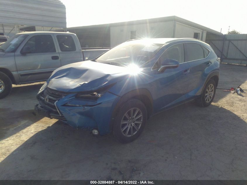2016 LEXUS NX 200T JTJYARBZ6G2027764
