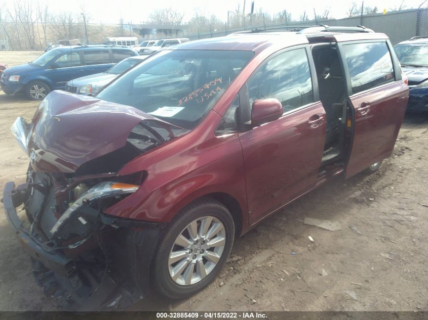 2013 TOYOTA SIENNA XLE/LTD 5TDDK3DC3DS062335