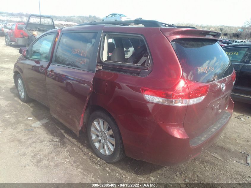 2013 TOYOTA SIENNA XLE/LTD 5TDDK3DC3DS062335