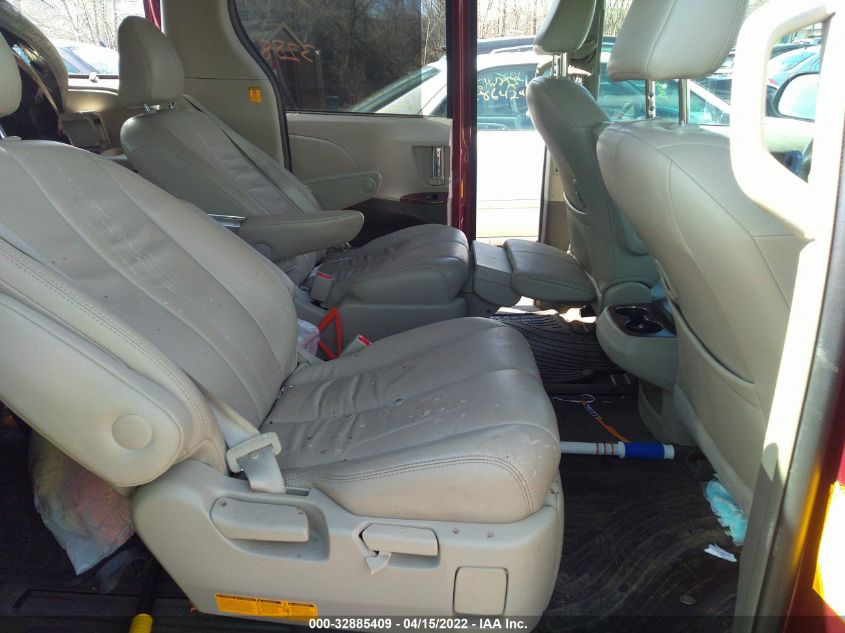 2013 TOYOTA SIENNA XLE/LTD 5TDDK3DC3DS062335