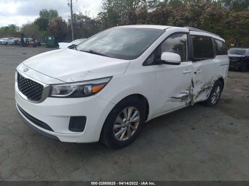 2015 KIA SEDONA LX KNDMB5C14F6044490