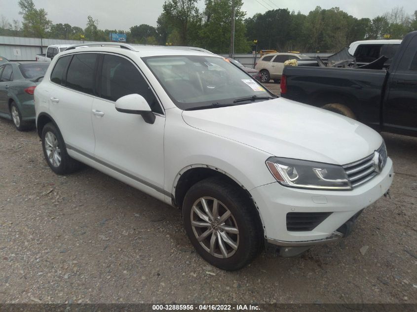 2015 VOLKSWAGEN TOUAREG SPORT W/TECHNOLOGY WVGEF9BP8FD001638