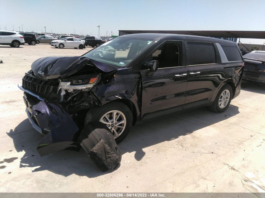 2022 KIA CARNIVAL LX KNDNB4H32N6091444