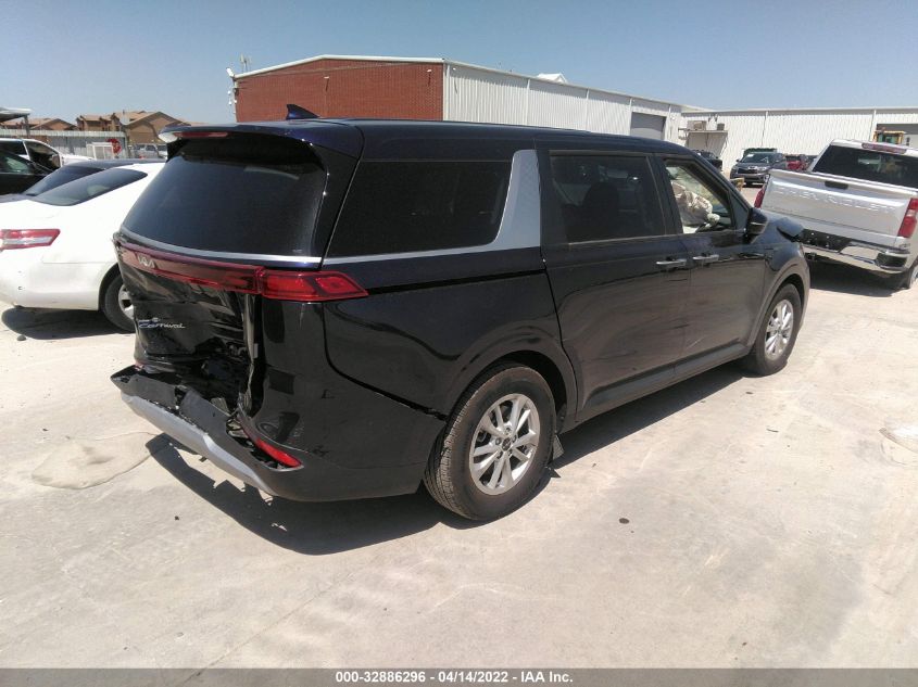 2022 KIA CARNIVAL LX KNDNB4H32N6091444