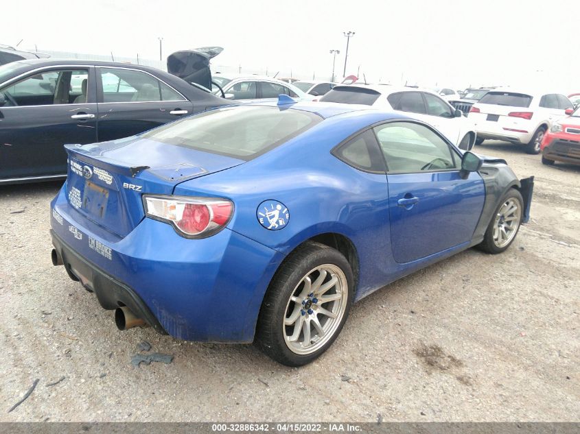 2015 SUBARU BRZ LIMITED JF1ZCAC10F9603095