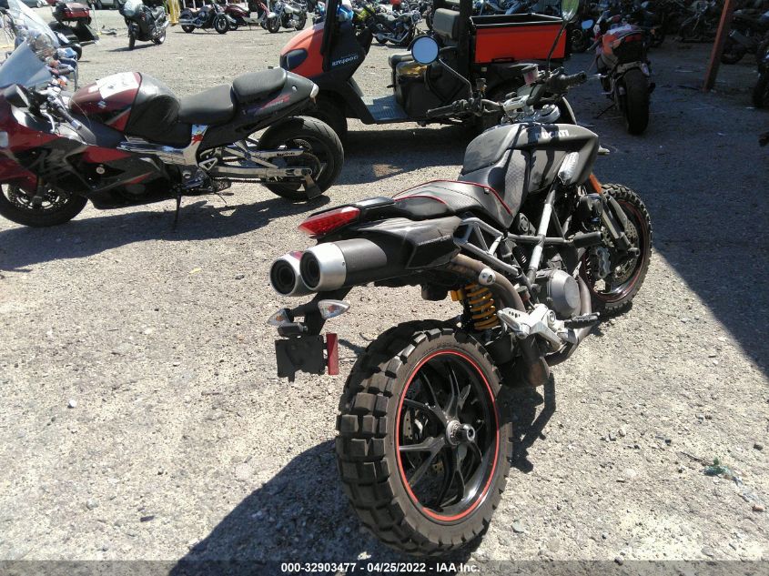 2011 DUCATI HYPERMOTARD 1100 EVO/SP ZDM1YACR3BB022373