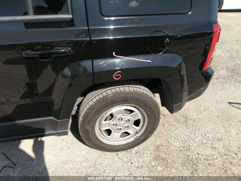2016 JEEP PATRIOT SPORT 1C4NJPBB7GD507555
