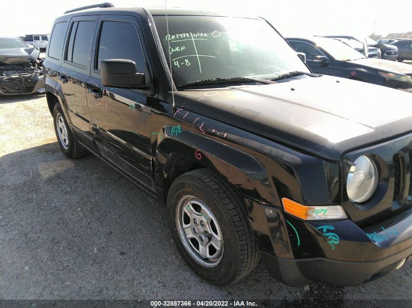 2016 JEEP PATRIOT SPORT 1C4NJPBB7GD507555