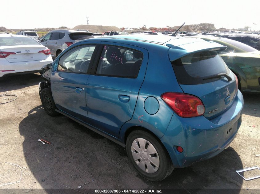 2015 MITSUBISHI MIRAGE DE/RF ML32A3HJ2FH035544