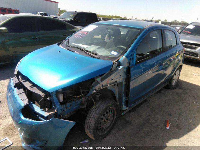 2015 MITSUBISHI MIRAGE DE/RF ML32A3HJ2FH035544