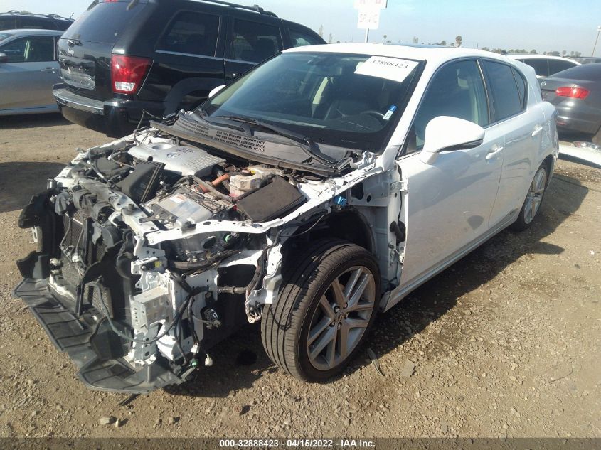 2014 LEXUS CT 200H HYBRID JTHKD5BH7E2192329