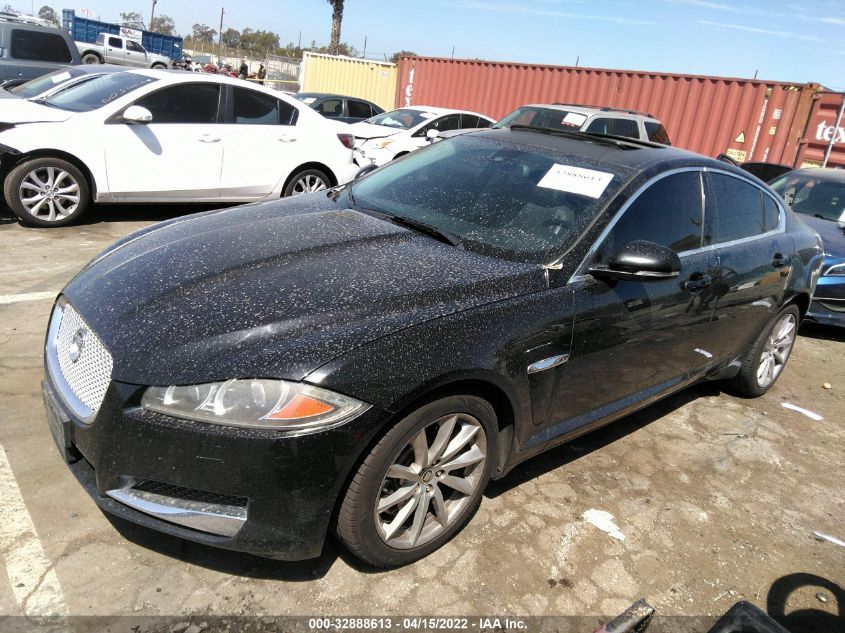 2013 JAGUAR XF I4 RWD SAJWA0ES0DPU01421