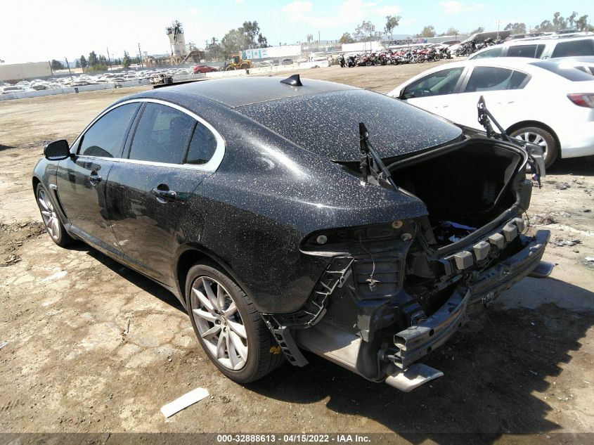 2013 JAGUAR XF I4 RWD SAJWA0ES0DPU01421