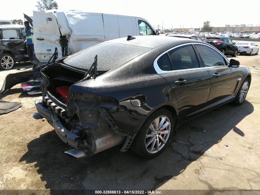 2013 JAGUAR XF I4 RWD SAJWA0ES0DPU01421