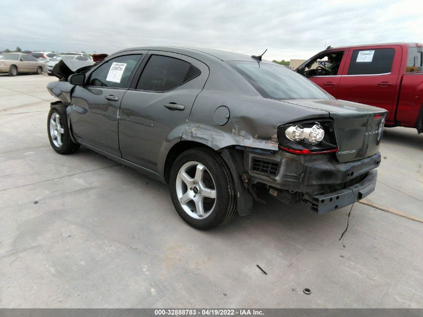 2013 DODGE AVENGER SXT 1C3CDZCB3DN768233