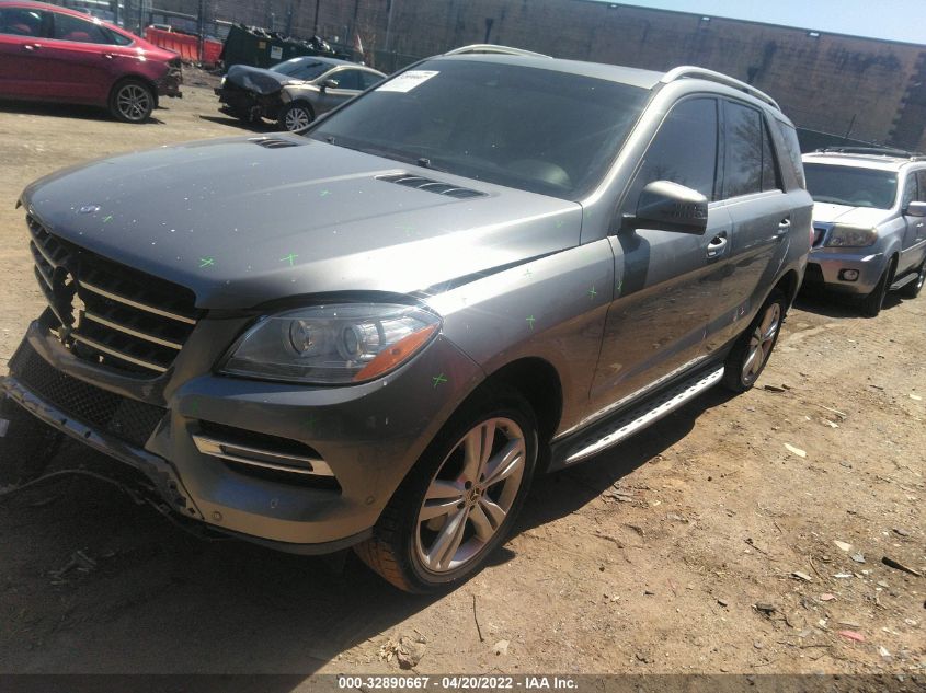 2013 MERCEDES-BENZ M-CLASS ML 350 4JGDA5HBXDA156690