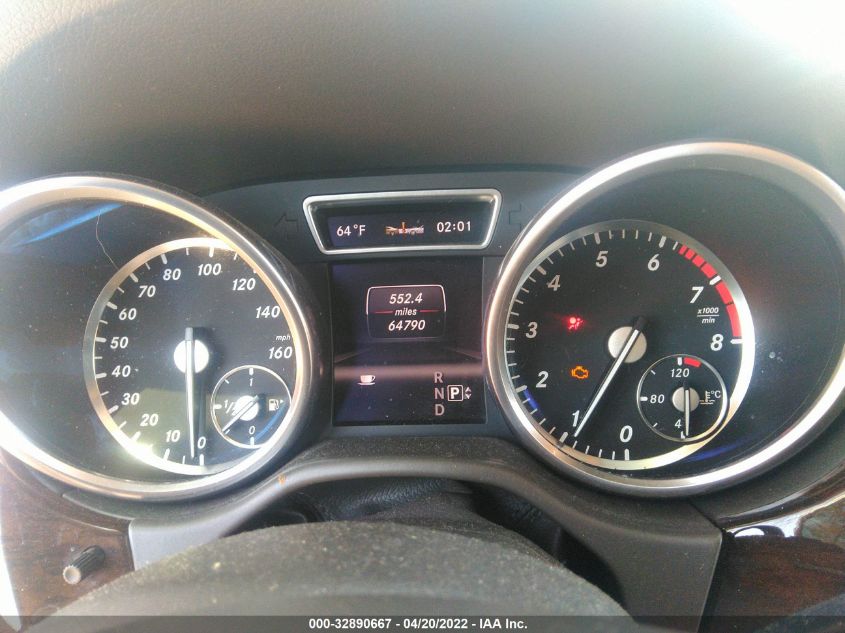 2013 MERCEDES-BENZ M-CLASS ML 350 4JGDA5HBXDA156690