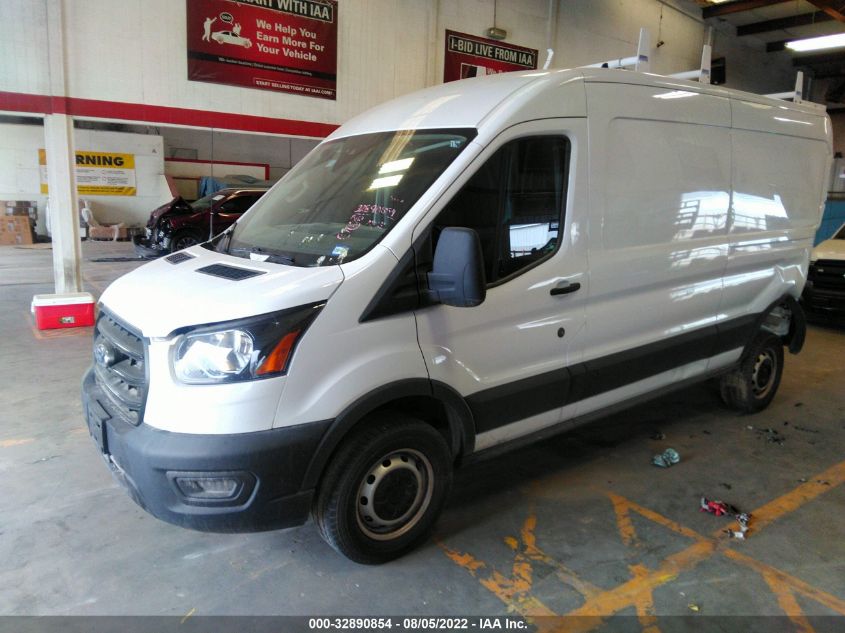 2020 FORD TRANSIT CARGO VAN 1FTBR1C80LKA75554
