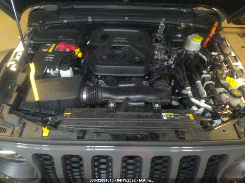 2021 JEEP WRANGLER 4XE UNLIMITED RUBICON 1C4JJXR60MW781543
