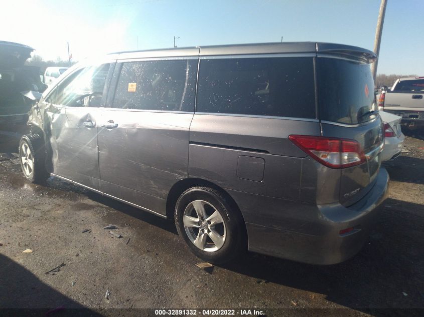 2015 NISSAN QUEST SV JN8AE2KP6F9131101