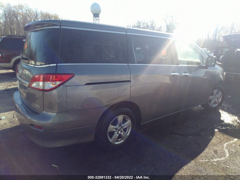 2015 NISSAN QUEST SV JN8AE2KP6F9131101