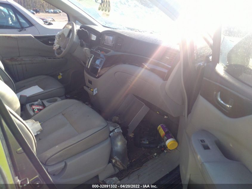2015 NISSAN QUEST SV JN8AE2KP6F9131101
