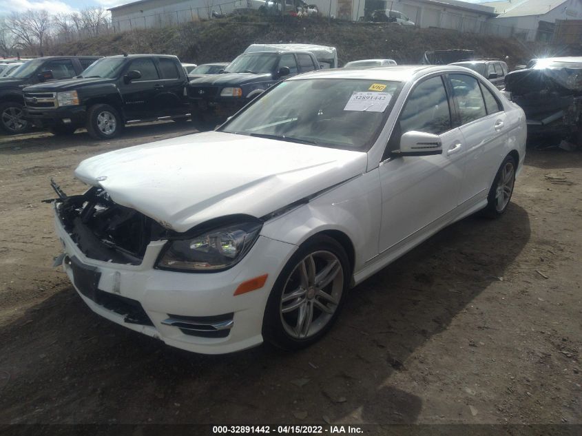 2014 MERCEDES-BENZ C-CLASS C 300 LUXURY WDDGF8AB8ER310918