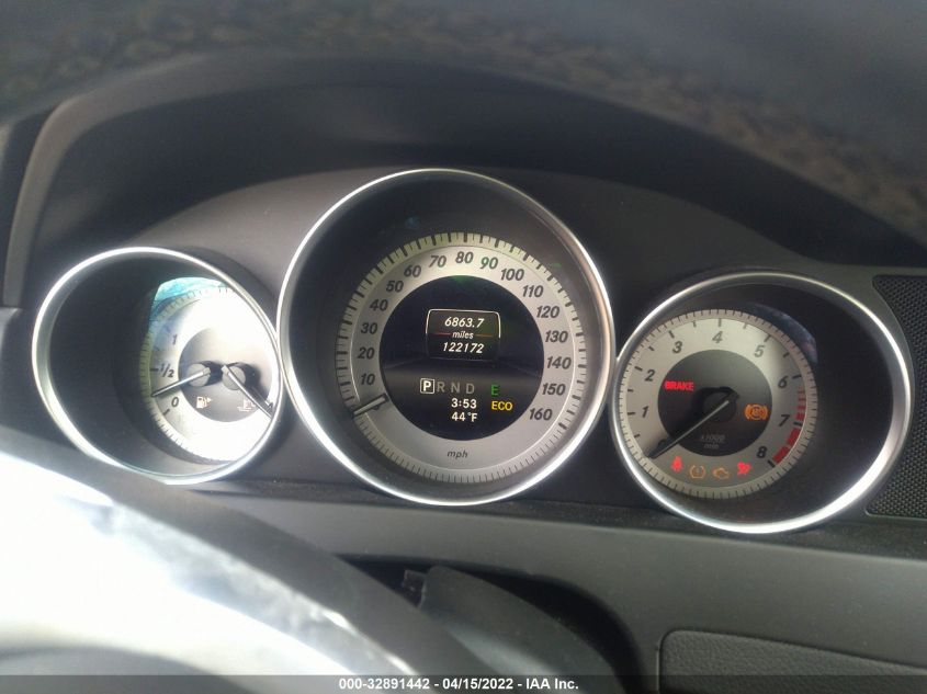 2014 MERCEDES-BENZ C-CLASS C 300 LUXURY WDDGF8AB8ER310918