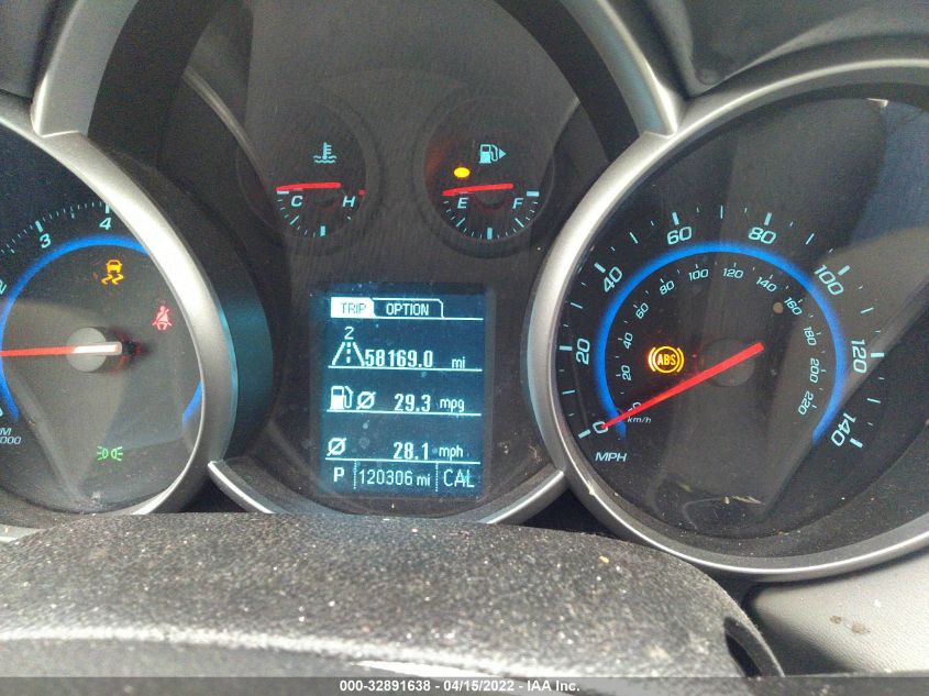 2016 CHEVROLET CRUZE LIMITED LT 1G1PE5SB7G7132131