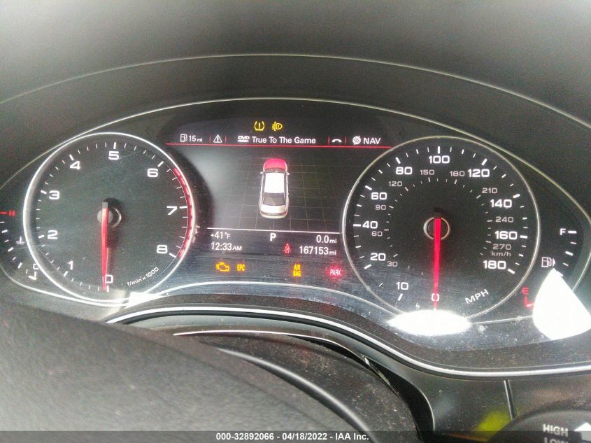 2013 AUDI A6 2.0T PREMIUM PLUS WAUGFBFCXDN044667
