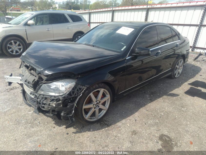 2014 MERCEDES-BENZ C-CLASS C 300 LUXURY WDDGF8AB3ER305884