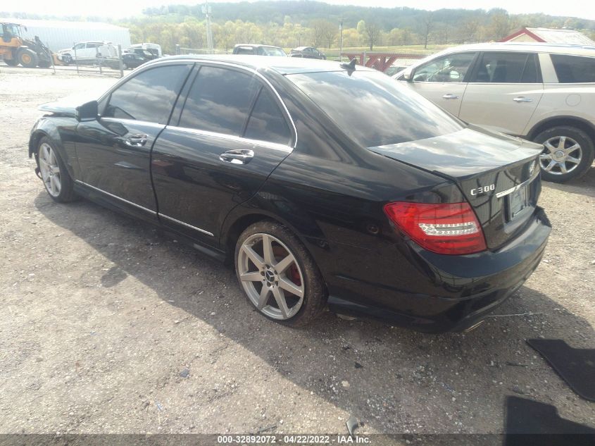 2014 MERCEDES-BENZ C-CLASS C 300 LUXURY WDDGF8AB3ER305884