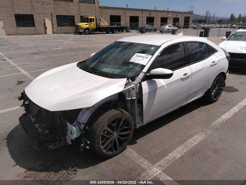 2021 HONDA CIVIC HATCHBACK SPORT SHHFK7H40MU418424