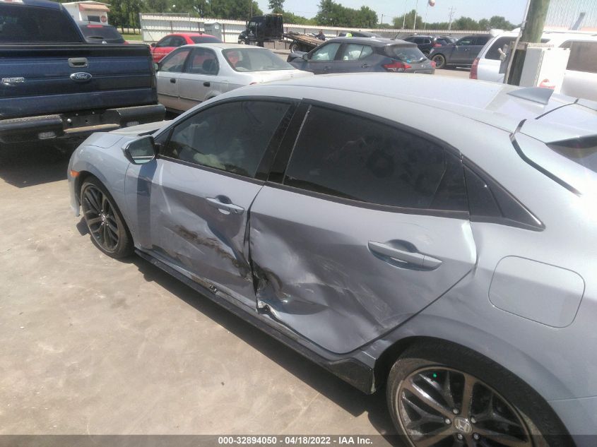 2020 HONDA CIVIC HATCHBACK SPORT SHHFK7H40LU204029