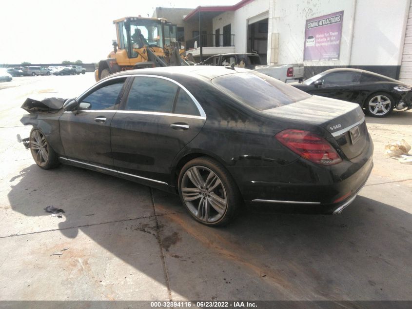 2018 MERCEDES-BENZ S-CLASS S 560 WDDUG8DB0JA414968