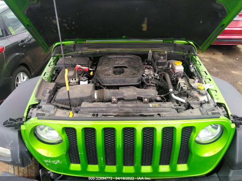 2019 JEEP WRANGLER SPORT 1C4GJXAN8KW521658