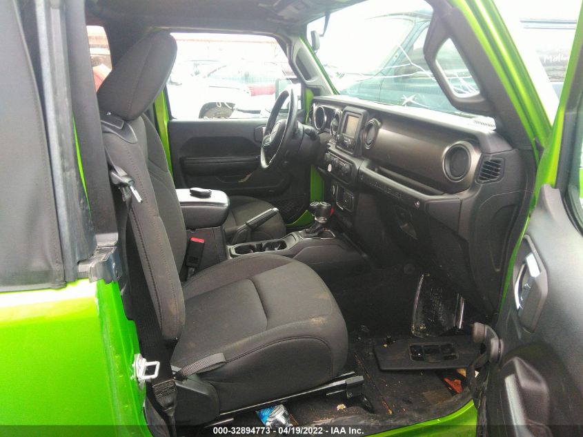 2019 JEEP WRANGLER SPORT 1C4GJXAN8KW521658