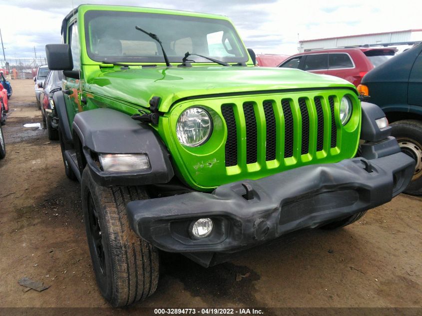 2019 JEEP WRANGLER SPORT 1C4GJXAN8KW521658